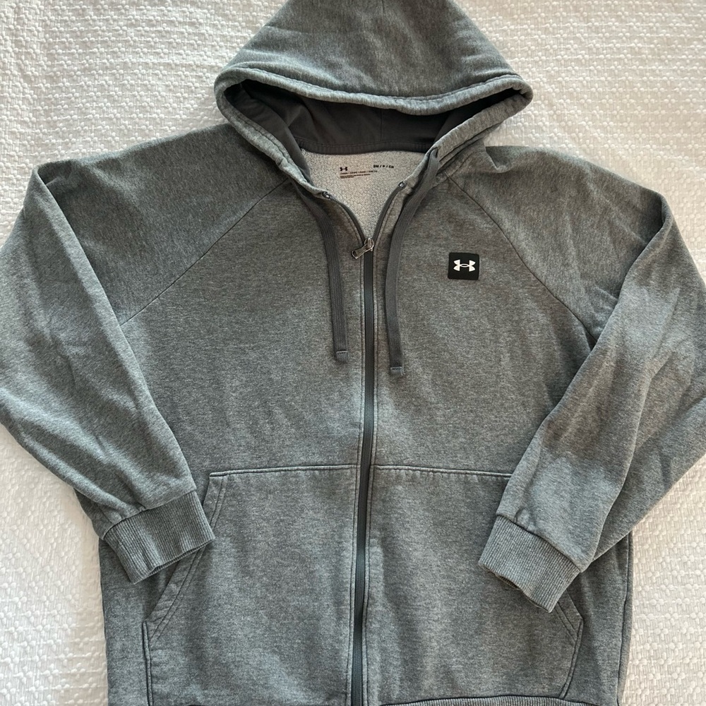 Under Armour Charcoal Full-Zip Hoodie